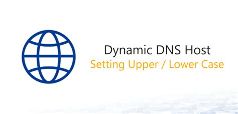 dynamic dns hosting.